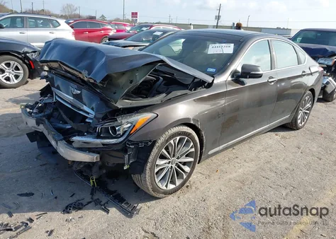 2015 Hyundai Genesis 3.8 z USA, uszkodzony, nr VIN KMHGN4JEXFU051889